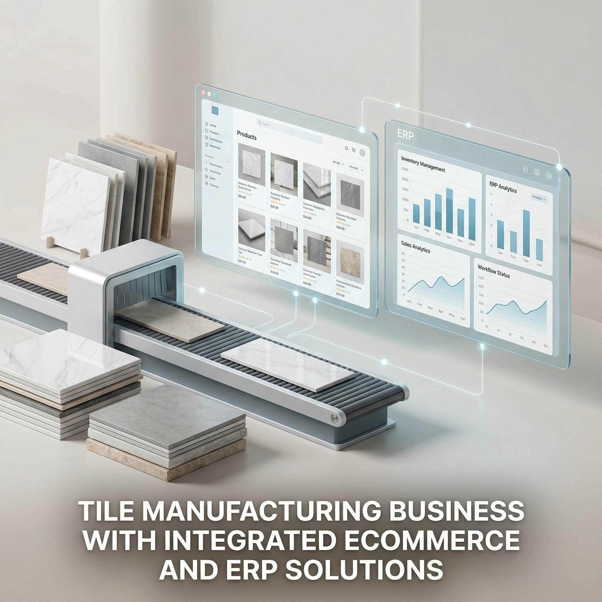 Transforming a Tiles Manufacturing Business with Integrated Ecommerce and ERP Solutions